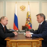 Встреча с президентом, председателем правления Сбербанка России Германом Грефом