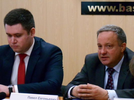 Спикеры Ринат Шагалин (слева) и Павел Хилов (справа) рассказали журналистам о предстоящих 16-17 мая мероприятиях «ПРОФ-IT.2016». Фото (с) Татьяна Костылева
