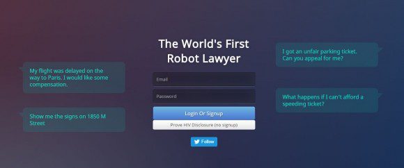 Интерфейс DoNotPay