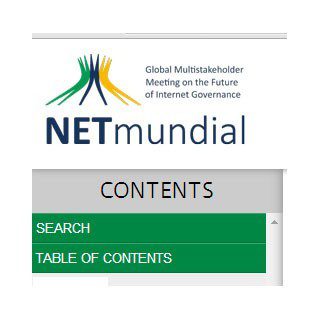 Логотип конференции NETmundial