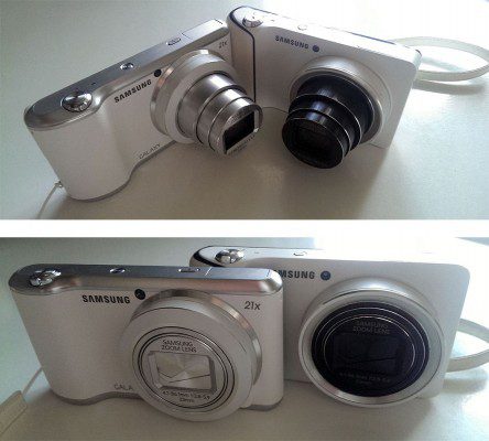 Samsung Galaxy Camera (справа) и Samsung Galaxy Camera 2 (слева)