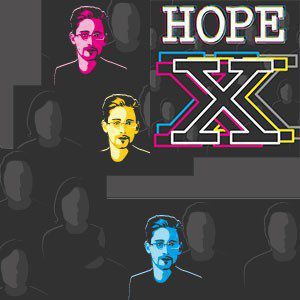 Эдвард Сноуден на конференции HOPE