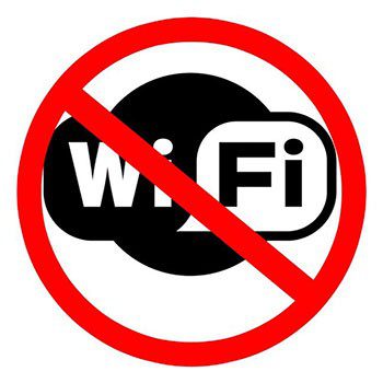 Запрет на W-Fi