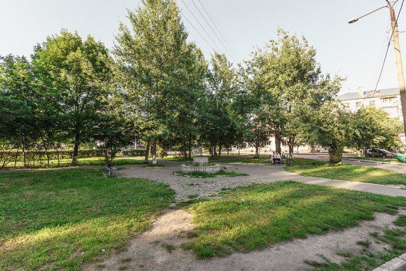 Предполагаемое место установки памятника