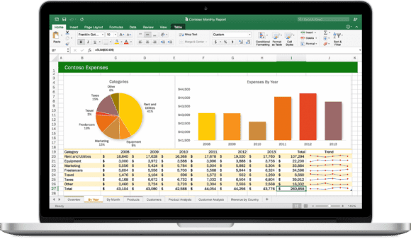 Excel для Mac