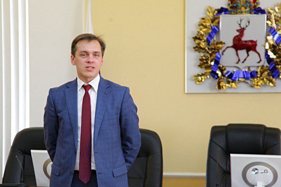 Министр информационных технологий, связи и средств массовой информации Нижегородской области Сергей Кучин. Фото (с) Министерство IT, связи и СМИ Нижегородской области