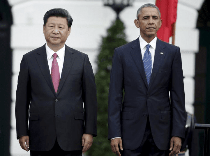 Президент США Барак Обама и председатель КНР Си Цзиньпин