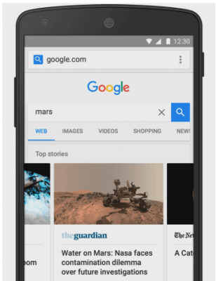 Google Accelerated Mobile Pages