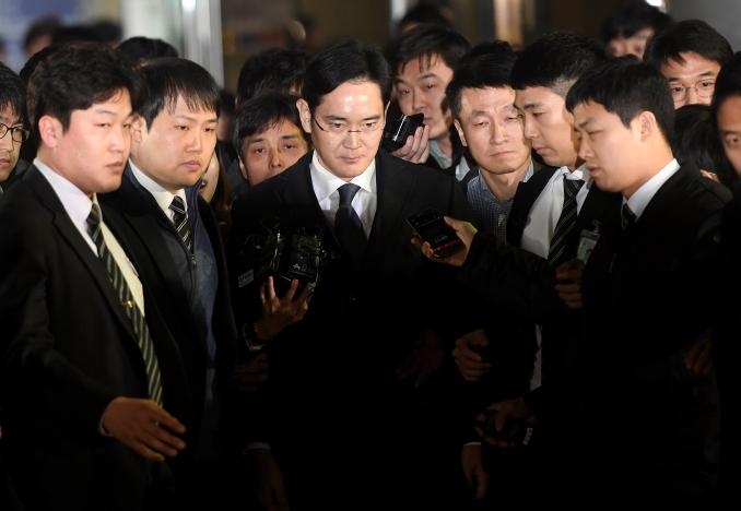 Фактический глава Samsung Group Ли Чжэ Ён (Lee Jae-yong)
