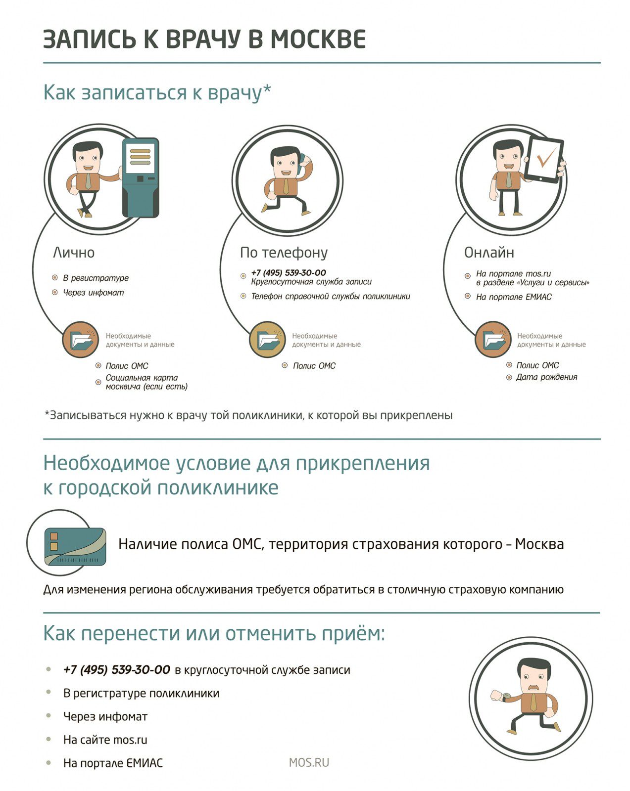 В Москве запустили Telegram-бот для записи на приём к врачу