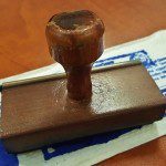 нотариус штамп