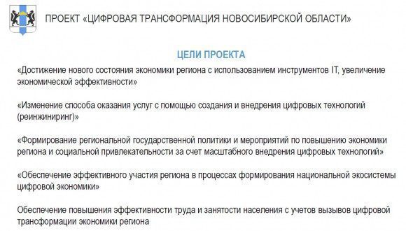 Объявлен срок публикации стратегии цифровой трансформации Новосибирской области