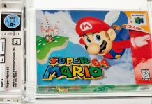 Картридж с игрой Super Mario продан на аукционе за 1,5 млн долларов