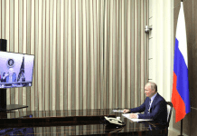 Видеоконференция Владимира Путина и Джозефа Байдена (с) kremlin.ru