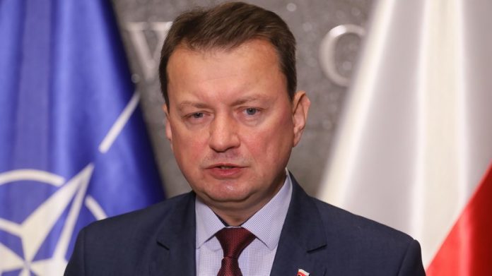 Министр обороны Польши Мариуш Блащак