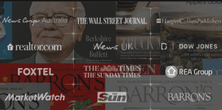Скриншот главной страницы News Corp