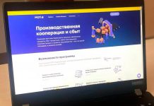 Скриншот сайта цифровой платформы МСП