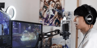 Азиатский видеоблогер