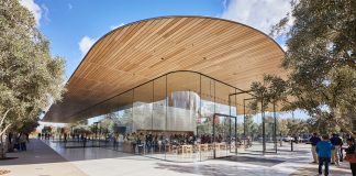 Штаб-квартира компании Apple в Купертино, Калифорния