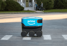 Робот-доставщик Amazon Scout