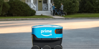 Робот-доставщик Amazon Scout