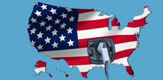 Коллаж с флагом США