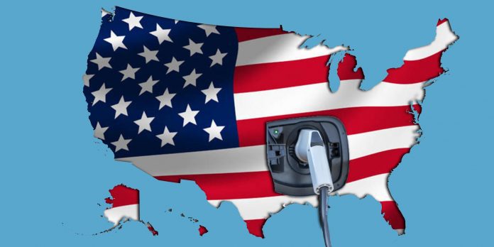 Коллаж с флагом США
