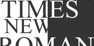 Шрифт Times New Roman