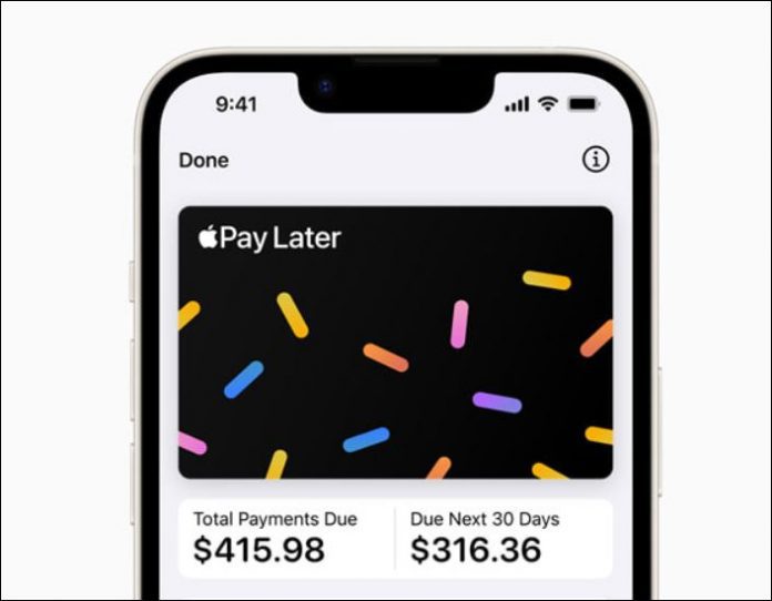 Сервис Pay Later