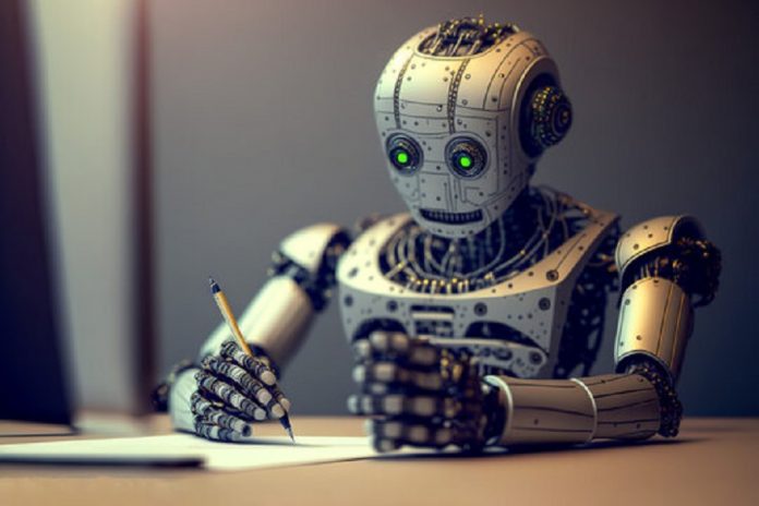 робот ИИ AI