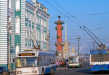 В Санкт-Петербурге случился сбой системы отслеживания общественного транспорта