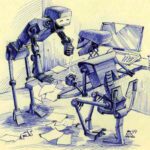 Иллюстрация к "Кибериаде" Станислава Лема