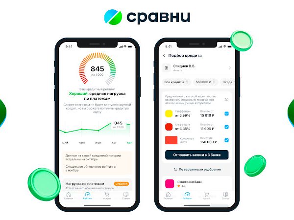 Маркетплейс «Сравни» представил финансовое приложение для граждан | Digital Russia