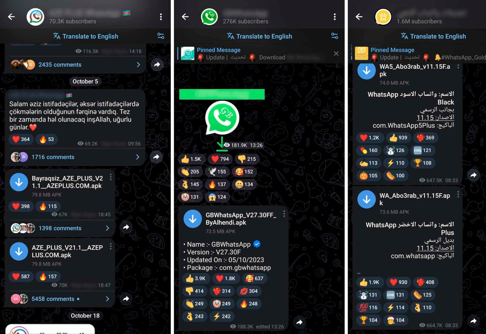 Через Telegram-каналы распространяется шпионский код для заражения WhatsApp  на Android-устройствах – «Лаборатория Касперского» | Digital Russia