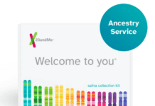 Набор для забора биоматериала от 23andMe