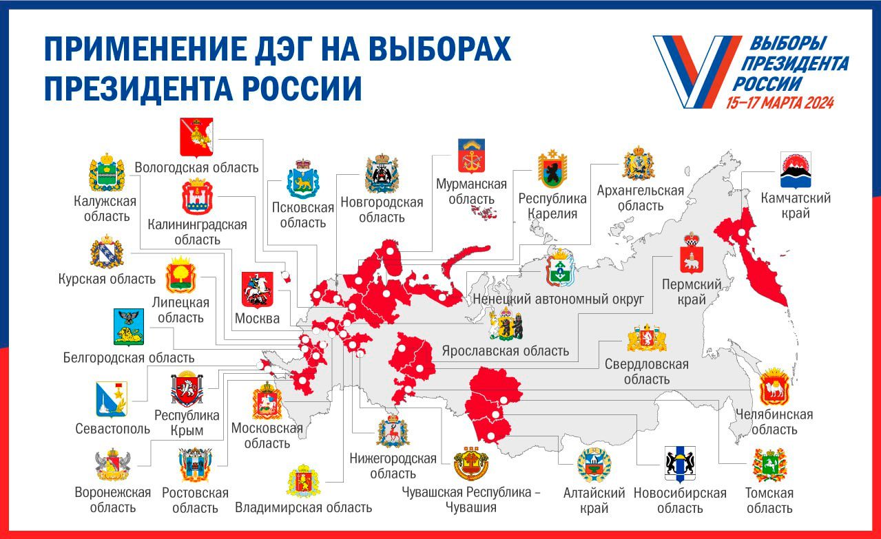 На выборах президента дистанционное электронное голосование применят в 29  регионах - ЦИК РФ | Digital Russia
