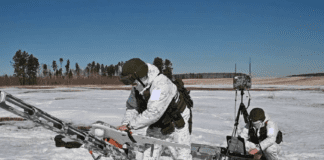 Военнослужащие РФ с БПЛА