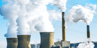 Угольная электростанция в США