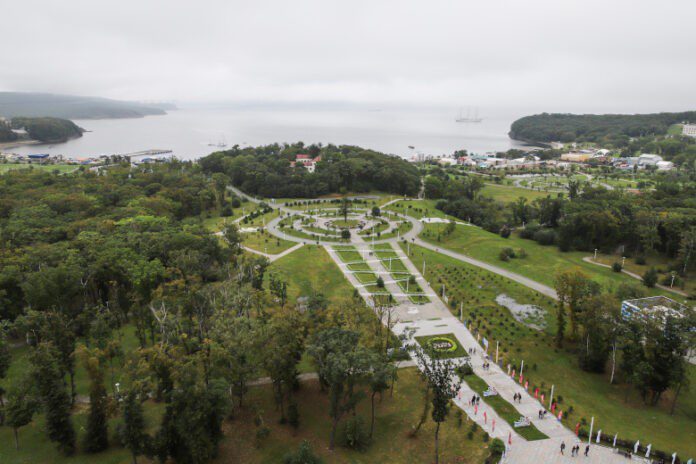 на острове Русский (Приморский край)