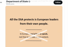 Скриншот поста Госдепа США в X https://x.com/StateDept/status/1947755665520304253/photo/1