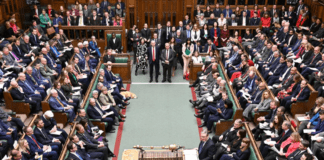 Нижняя палата британского парламента