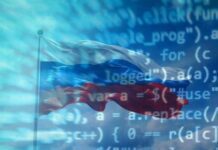 Коллаж с флагом России