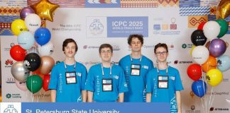 Студенты СПбГУ завоевали абсолютную победу на международном чемпионате по программированию ICPC-2025. Фото (с) ICPC