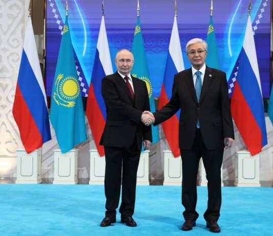 Россия – Казахстан: подписаны двусторонние документы в области цифровизации транспорта и борьбы с мошенниками (c) сайт Кремля