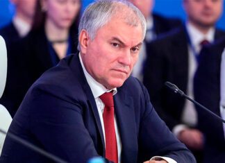 Председатель Госдумы о необходимости дополнительного контроля ИИ Вячеслав Володин. Фото (с) Госдума