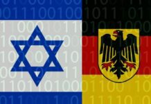 Германия и Израиль договорились о создании «киберкупола» Флаги Израиля и Германии, коллаж d-russia.ru