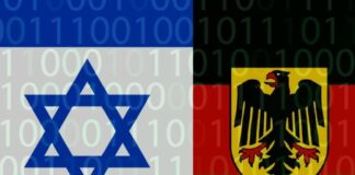 Флаги Израиля и Германии, коллаж d-russia.ru