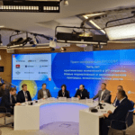 Рост налогов и сокращение инвестиций – что 2026 год преподнёс отечественной IT-индустрии Участники пресс-конференции. Фото (с) Татьяна Барышева