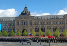 Репетиция Парада Победы на Красной площади. Фото (с) Татьяна Барышева