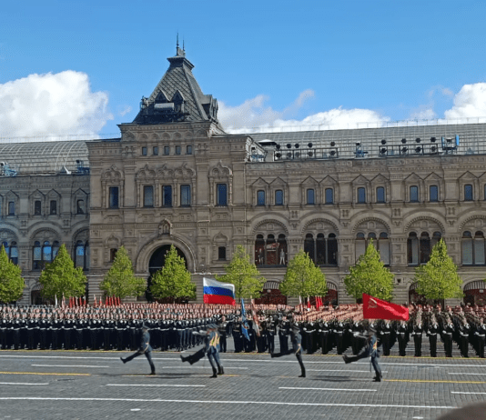 Репетиция Парада Победы на Красной площади. Фото (с) Татьяна Барышева